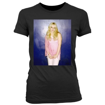 Hilary Duff Women's Junior Cut Crewneck T-Shirt