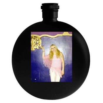 Hilary Duff Round Flask