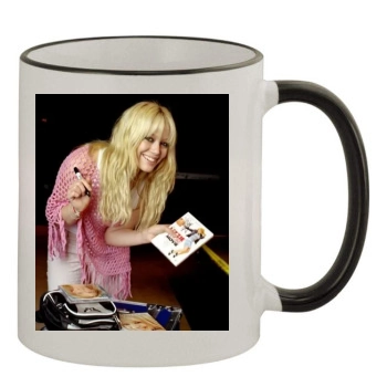 Hilary Duff 11oz Colored Rim & Handle Mug