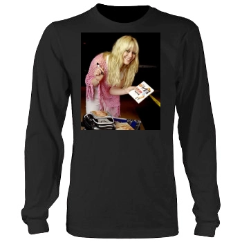 Hilary Duff Men's Heavy Long Sleeve TShirt