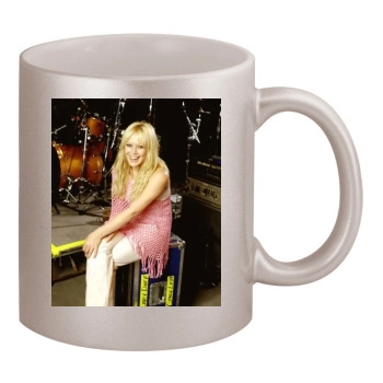 Hilary Duff 11oz Metallic Silver Mug