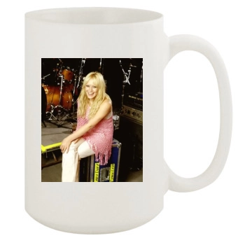 Hilary Duff 15oz White Mug