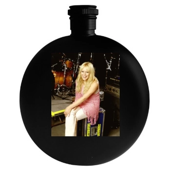 Hilary Duff Round Flask