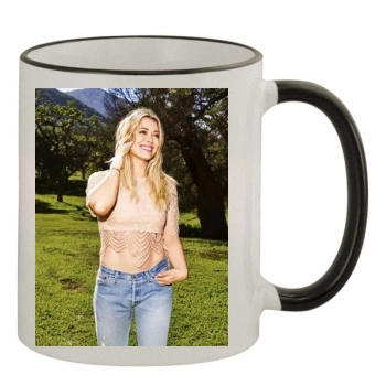 Hilary Duff 11oz Colored Rim & Handle Mug