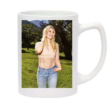 Hilary Duff 14oz White Statesman Mug