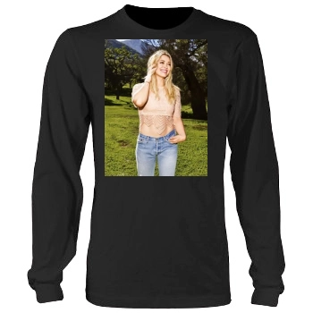 Hilary Duff Men's Heavy Long Sleeve TShirt