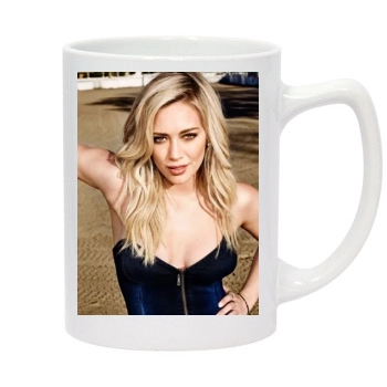 Hilary Duff 14oz White Statesman Mug