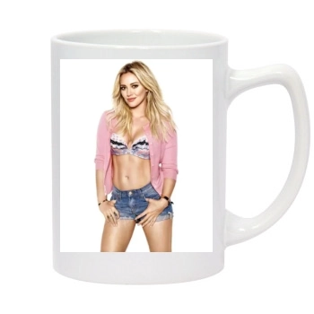 Hilary Duff 14oz White Statesman Mug