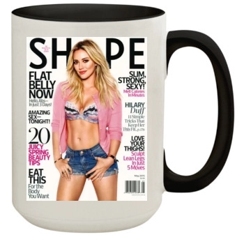 Hilary Duff 15oz Colored Inner & Handle Mug