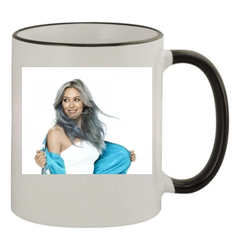 Hilary Duff 11oz Colored Rim & Handle Mug