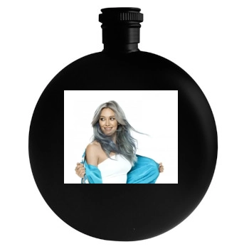 Hilary Duff Round Flask