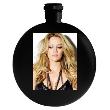 Hilary Duff Round Flask