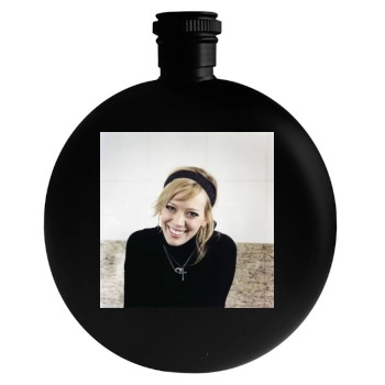 Hilary Duff Round Flask