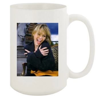 Hilary Duff 15oz White Mug