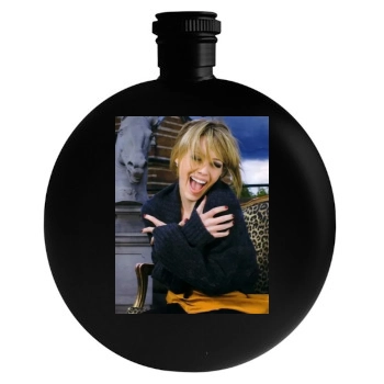 Hilary Duff Round Flask