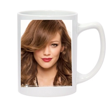 Hilary Duff 14oz White Statesman Mug