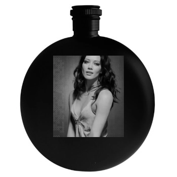 Hilary Duff Round Flask