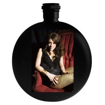 Hilary Duff Round Flask