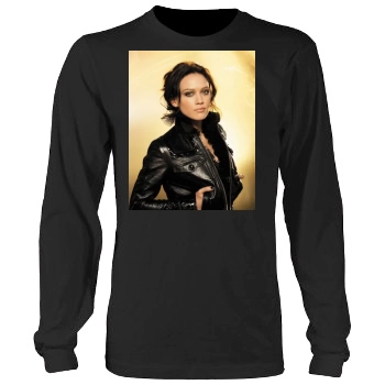 Hilary Duff Men's Heavy Long Sleeve TShirt