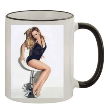 Hilary Duff 11oz Colored Rim & Handle Mug