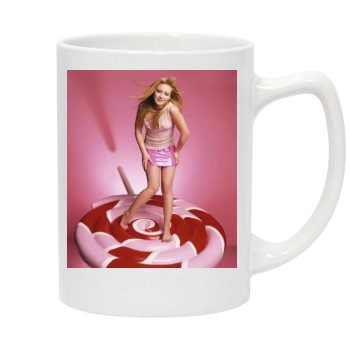 Hilary Duff 14oz White Statesman Mug