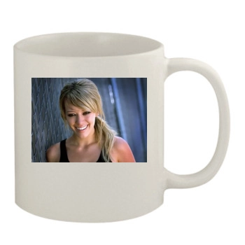 Hilary Duff 11oz White Mug