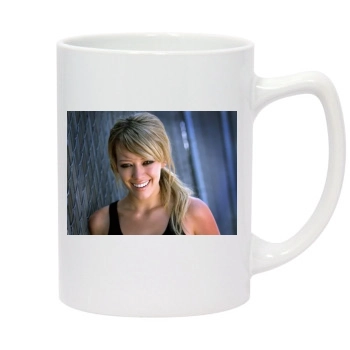 Hilary Duff 14oz White Statesman Mug