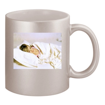 Hilary Duff 11oz Metallic Silver Mug