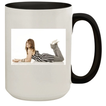 Hilary Duff 15oz Colored Inner & Handle Mug