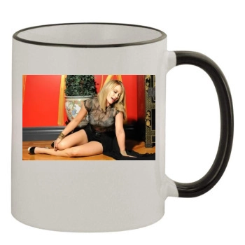 Hilary Duff 11oz Colored Rim & Handle Mug