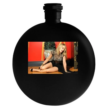 Hilary Duff Round Flask