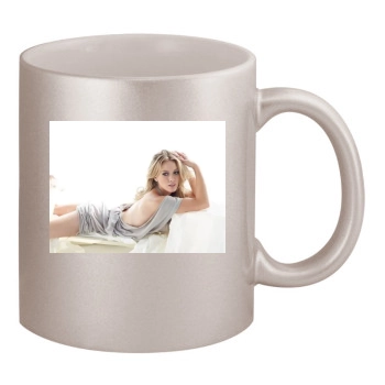 Hilary Duff 11oz Metallic Silver Mug