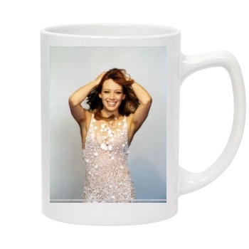 Hilary Duff 14oz White Statesman Mug