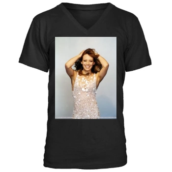 Hilary Duff Men's V-Neck T-Shirt