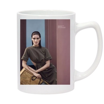 Hilary Rhoda 14oz White Statesman Mug