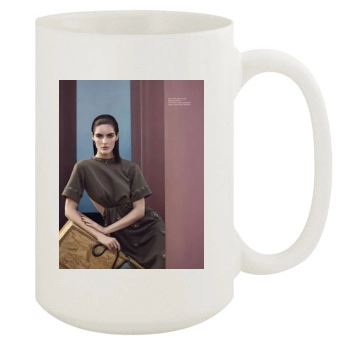 Hilary Rhoda 15oz White Mug