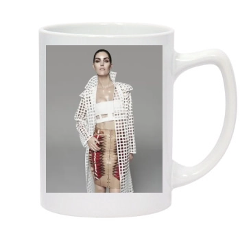 Hilary Rhoda 14oz White Statesman Mug