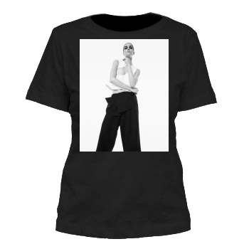 Hilary Rhoda Women's Cut T-Shirt