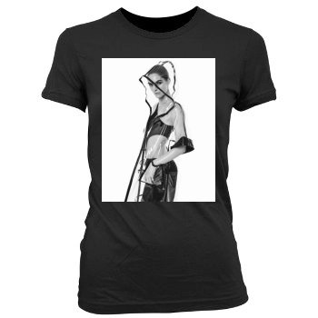 Hilary Rhoda Women's Junior Cut Crewneck T-Shirt