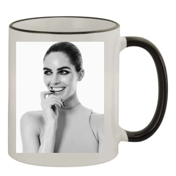 Hilary Rhoda 11oz Colored Rim & Handle Mug