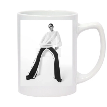 Hilary Rhoda 14oz White Statesman Mug