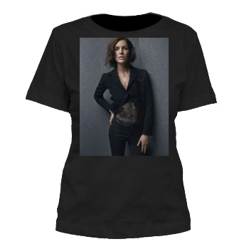 Hilary Rhoda Women's Cut T-Shirt