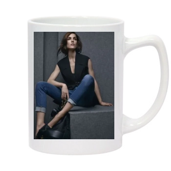 Hilary Rhoda 14oz White Statesman Mug