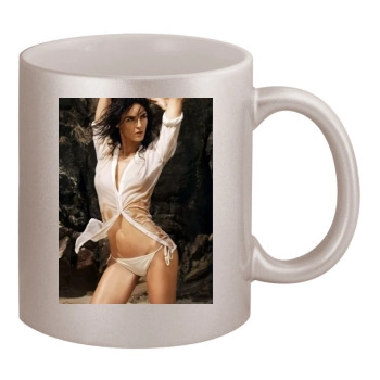 Hilary Rhoda 11oz Metallic Silver Mug