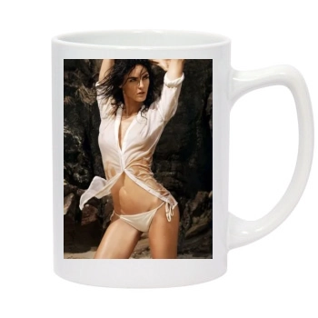 Hilary Rhoda 14oz White Statesman Mug