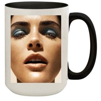 Hilary Rhoda 15oz Colored Inner & Handle Mug