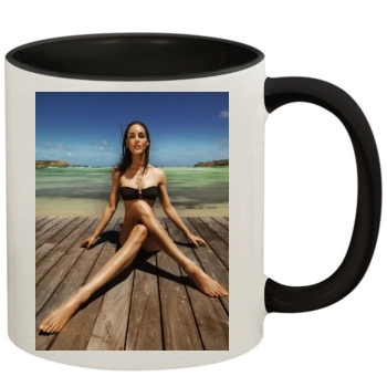 Hilary Rhoda 11oz Colored Inner & Handle Mug