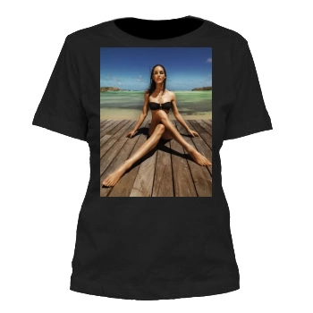 Hilary Rhoda Women's Cut T-Shirt