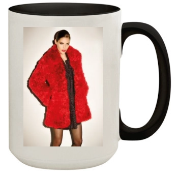 Hilary Rhoda 15oz Colored Inner & Handle Mug