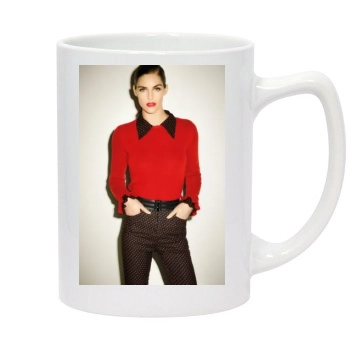 Hilary Rhoda 14oz White Statesman Mug